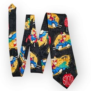 Dr. Seuss Cat in the Hat Geen Eggs and Ham Necktie